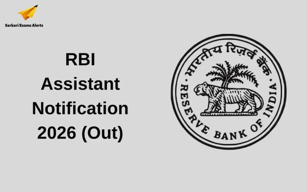 RBI assistant notification