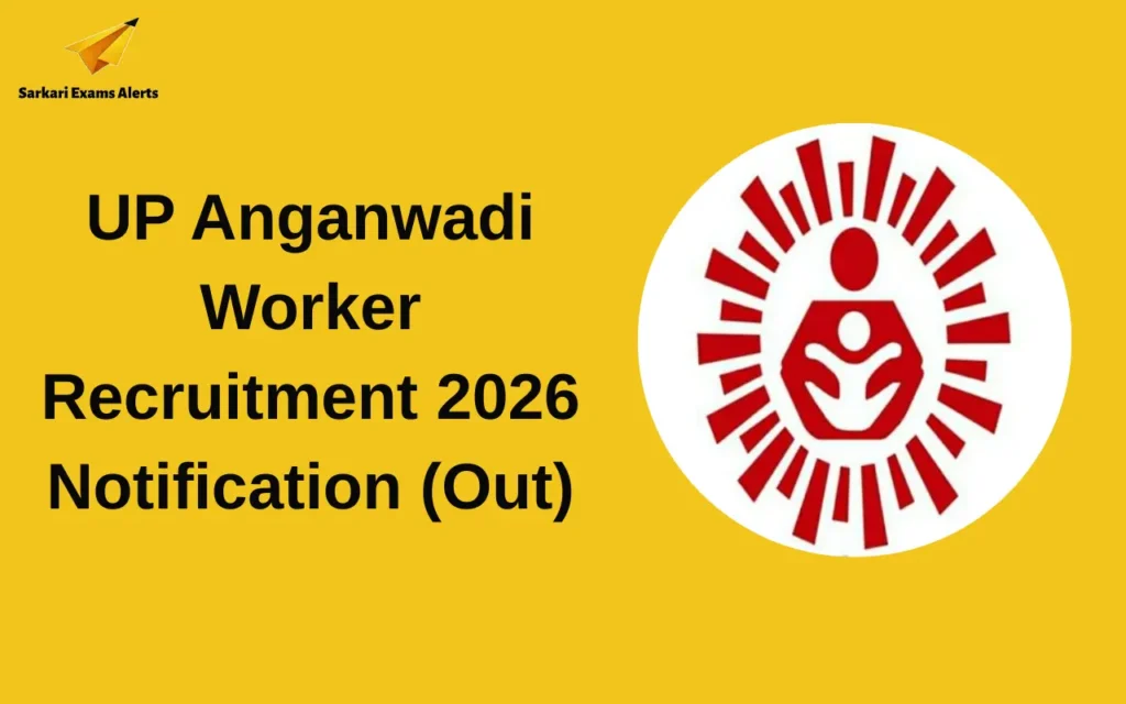 UP Anganwadi Worker Recruitment