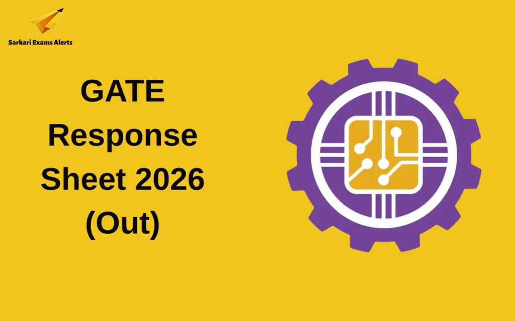 GATE Response Sheet 2026 Out, Download GOAPS Subject-Wise Answer Key PDF @ gate2026.iitg.ac.in