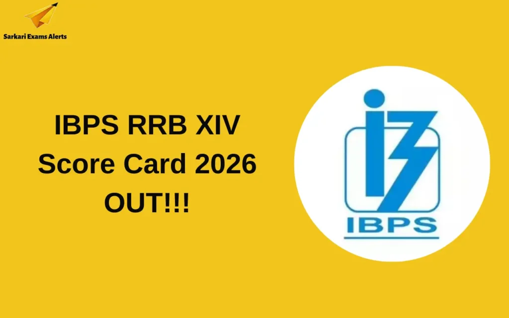 IBPS RRB XIV scrore card