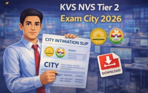 KVS City Intimation Slip