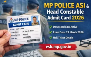 MP Police ASI & HC Admit Card