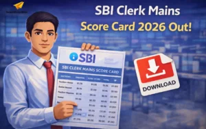 SBI Clerk Mains Score Card