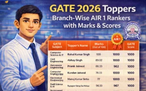 GATE 2026 Toppers List