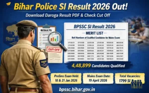 Bihar Police SI Result