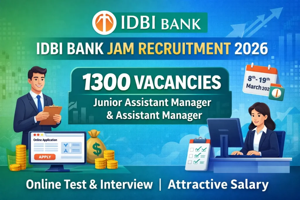 idbi bank jam recruitment