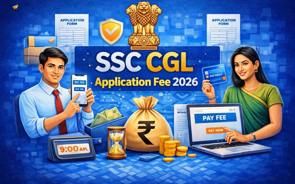 SSC CGL Application Fee 2026: Complete Fee Structure & Payment Guide ssc cgl application fee 2026