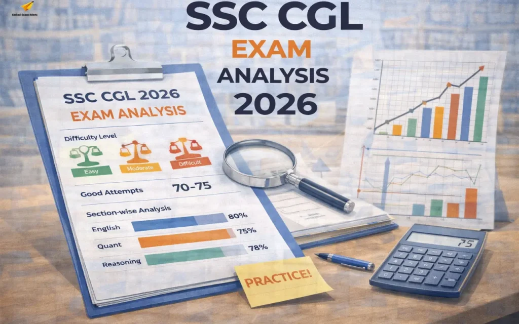 SSC CGL Exam Analysis 2026: Tier 1 & Tier 2 Detailed Review ssc cgl exam analysis 2026