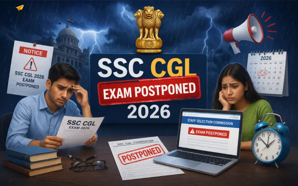 ssc cgl exam postponed 2026