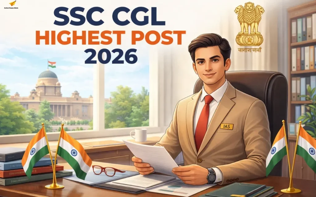 ssc cgl highest post 2026