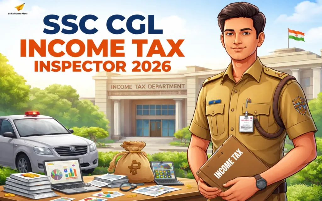 SSC CGL Income Tax Inspector 2026: Salary, Job Profile & Career Growth ssc cgl income tax inspector 2026
