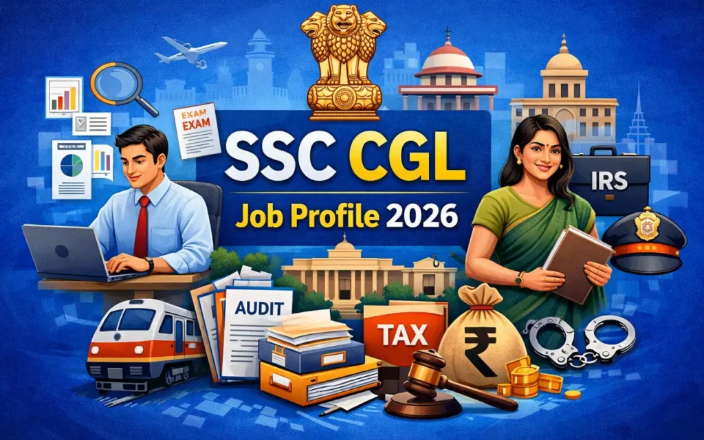 SSC CGL Job Profile 2026: Posts, Salary, Career Growth & Benefits ssc cgl job profile 2026