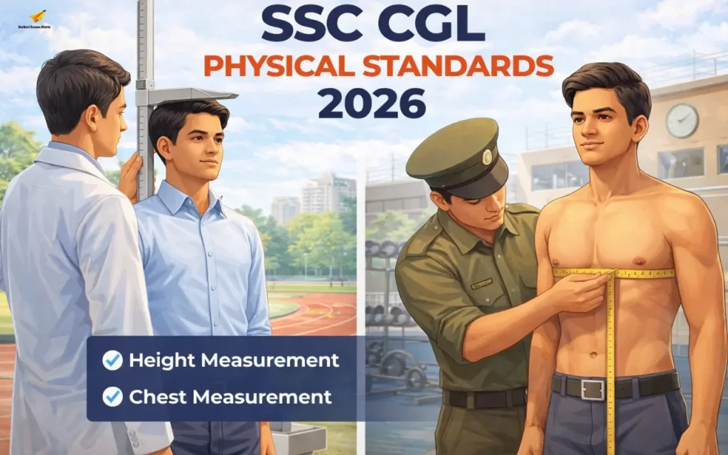 ssc cgl physical standards
