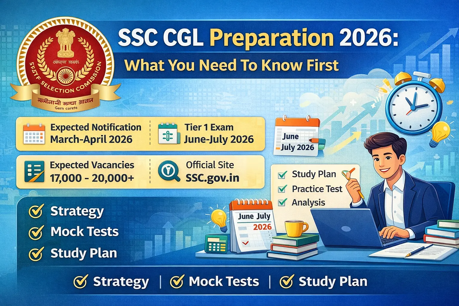 SSC CGL 2026 Preparation Strategy: A Complete SSC CGL Roadmap ...