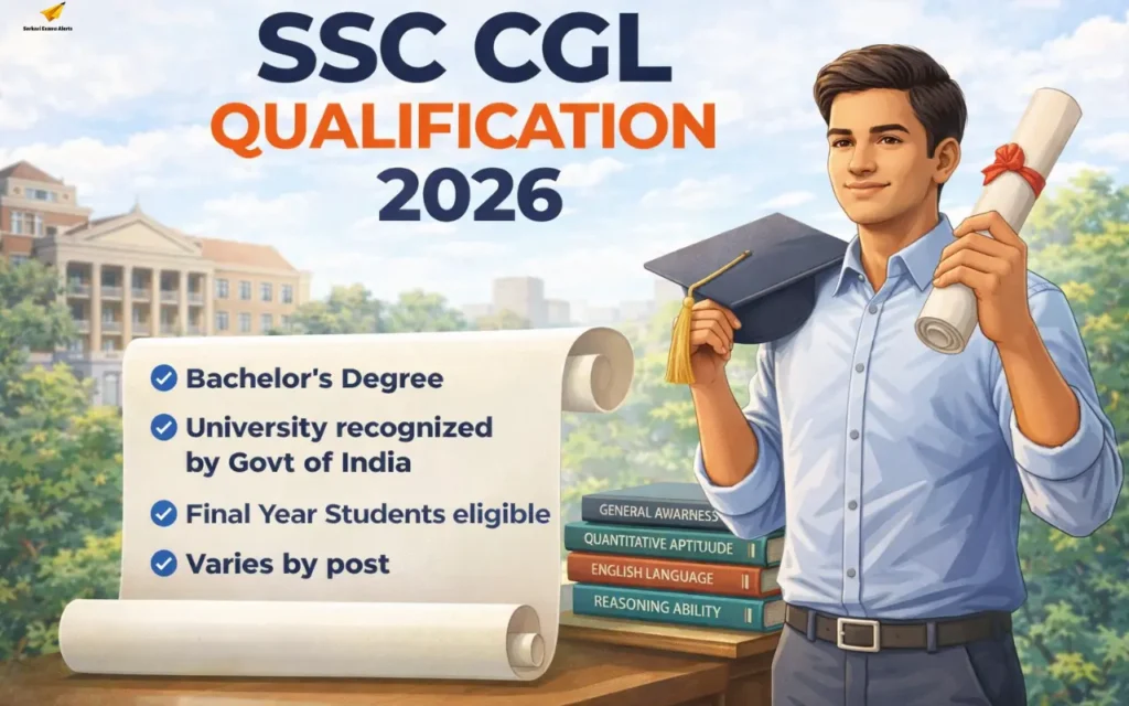 SSC CGL Qualification 2026: Educational Requirements & Age Limit ssc cgl qualification