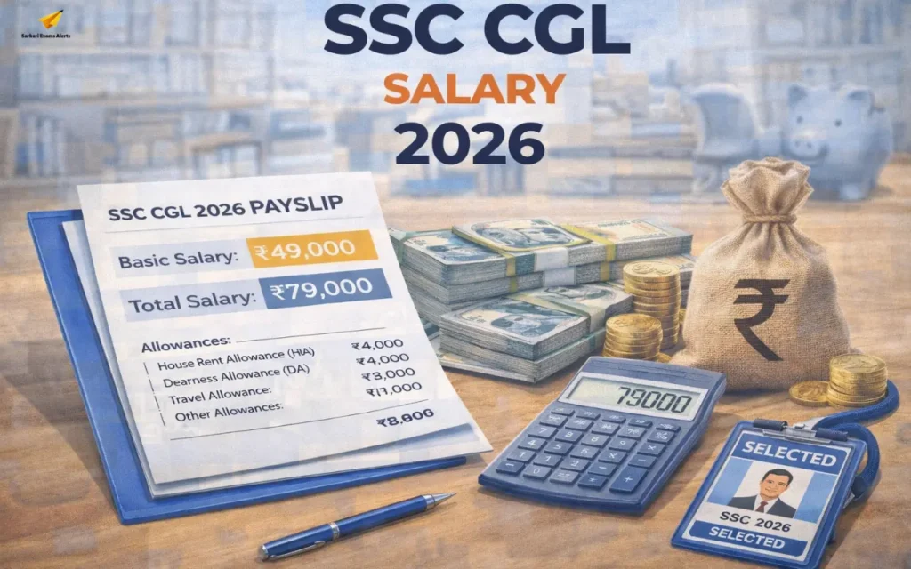 SSC CGL Salary 2026: Pay Scale, In-Hand Salary & Job Profile ssc cgl salary 2026