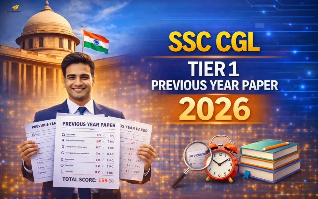 SSC CGL Tier 1 Previous Year Paper 2026: Download PDF & Solutions ssc cgl tier 1 previous year paper 2026