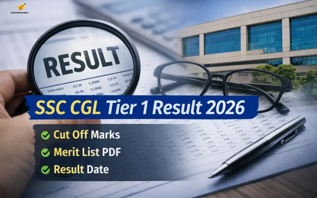 ssc cgl tier 1 result 2026