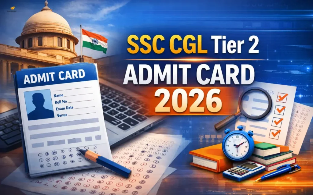 ssc cgl tier 2 admit card 2026
