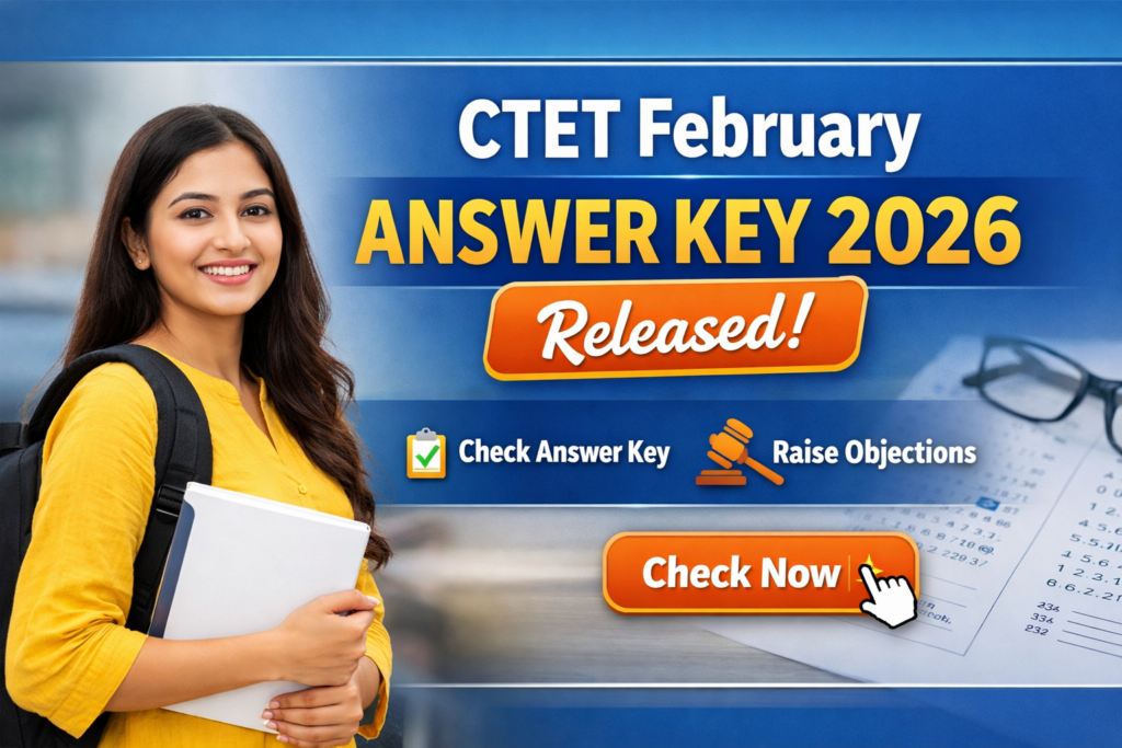 ctet answer key 2026