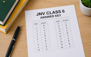 jnv class 6 answer key