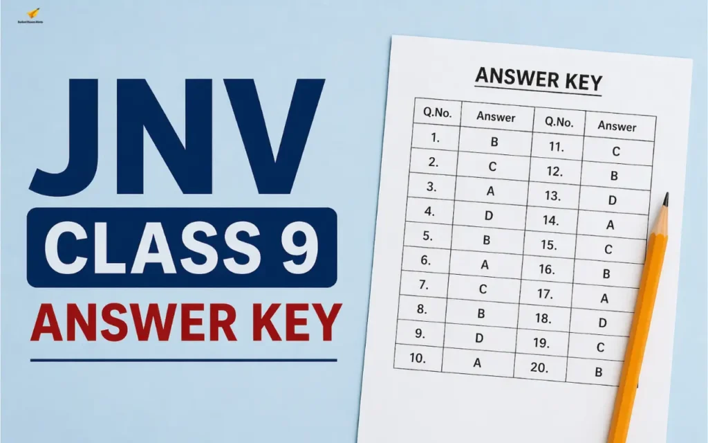 jnv class 9 answer key