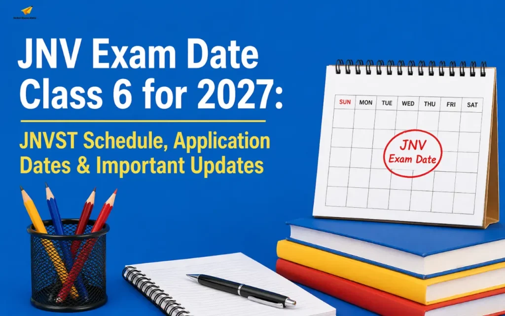 jnv exam date class 6