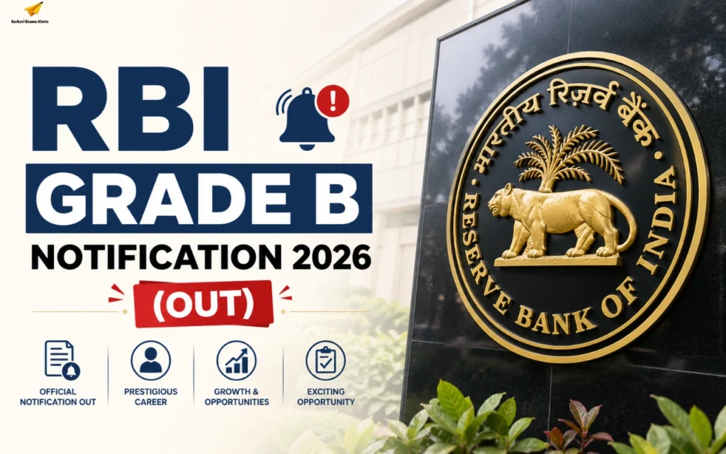 rbi grade b notification