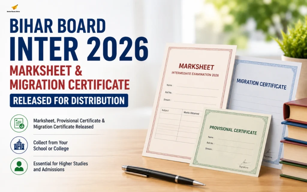 bihar board inter marksheet