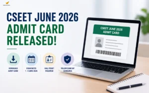 cseet june admit card