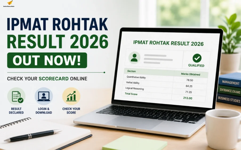 IPMAT Rohtak Result 2026 Out at iimrohtak.ac.in, Download Scorecard and Merit List ipmat rohtak result
