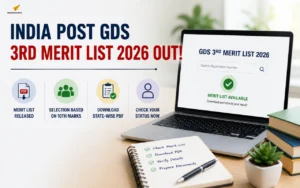 india post gds 3rd merit list