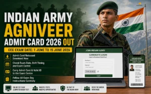 indian army agniveer admit card