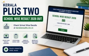 kerala plus two school wise result