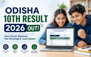 odisha 10th result