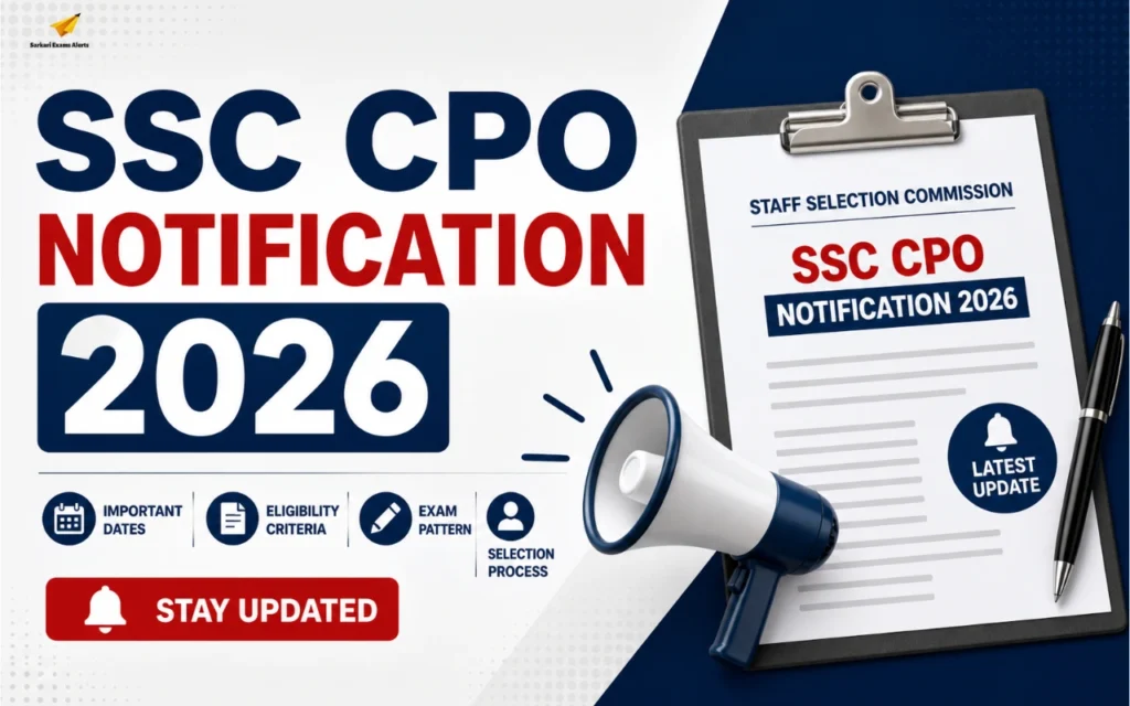 ssc cpo notification