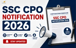 ssc cpo notification