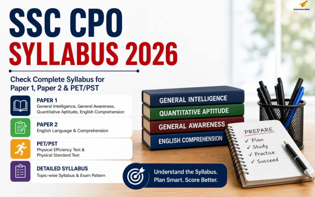 ssc cpo syllabus