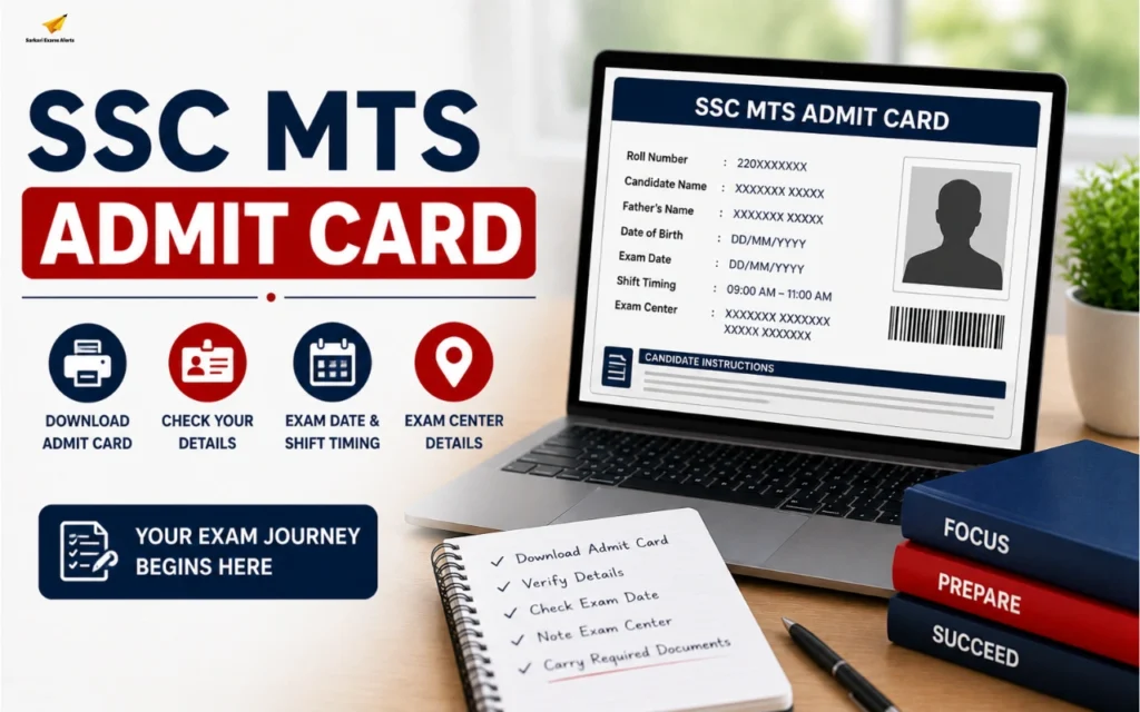 ssc mts admit card