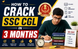 how to prepare for ssc cgl in 3 months