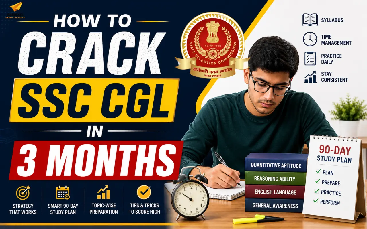 How to Crack SSC CGL in 3 Months (2026): Realistic Plan, Week-wise ...
