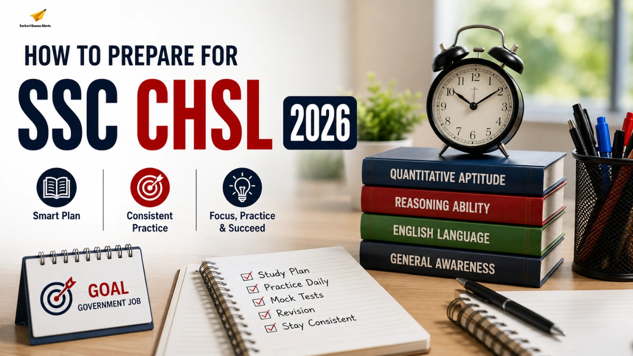 How to Prepare for SSC CHSL 2026: After 12th, Study Plan, Books prepare for ssc chsl