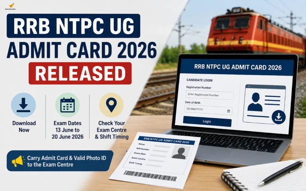 rrb ntpc ug admit card