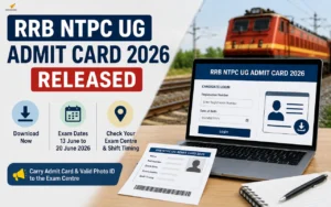 rrb ntpc ug admit card