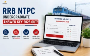 rrb ntpc ug answer key