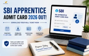 sbi apprentice admit card