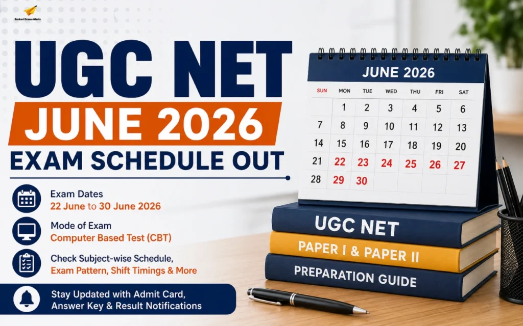 ugc net exam schedule