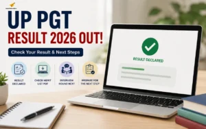 up pgt result