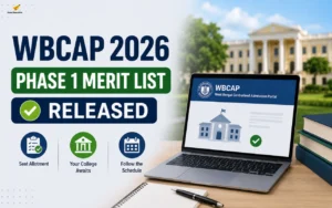 wbcap phase 1 merit list