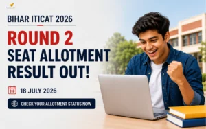bihar iticat round 2 seat allotment result